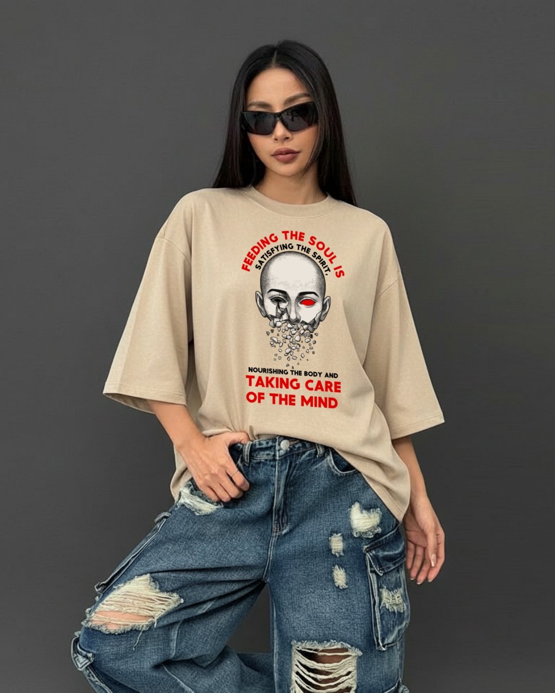 1 CAMISETA OVERSIZED SPIRIT - Imagem 1