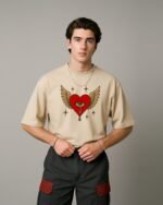 CAMISETA OVERSIZED WINGS OF THE HEART - Imagem 2