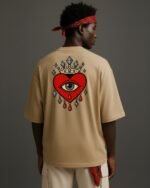 CAMISETA OVERSIZED KING HEART - Imagem 4