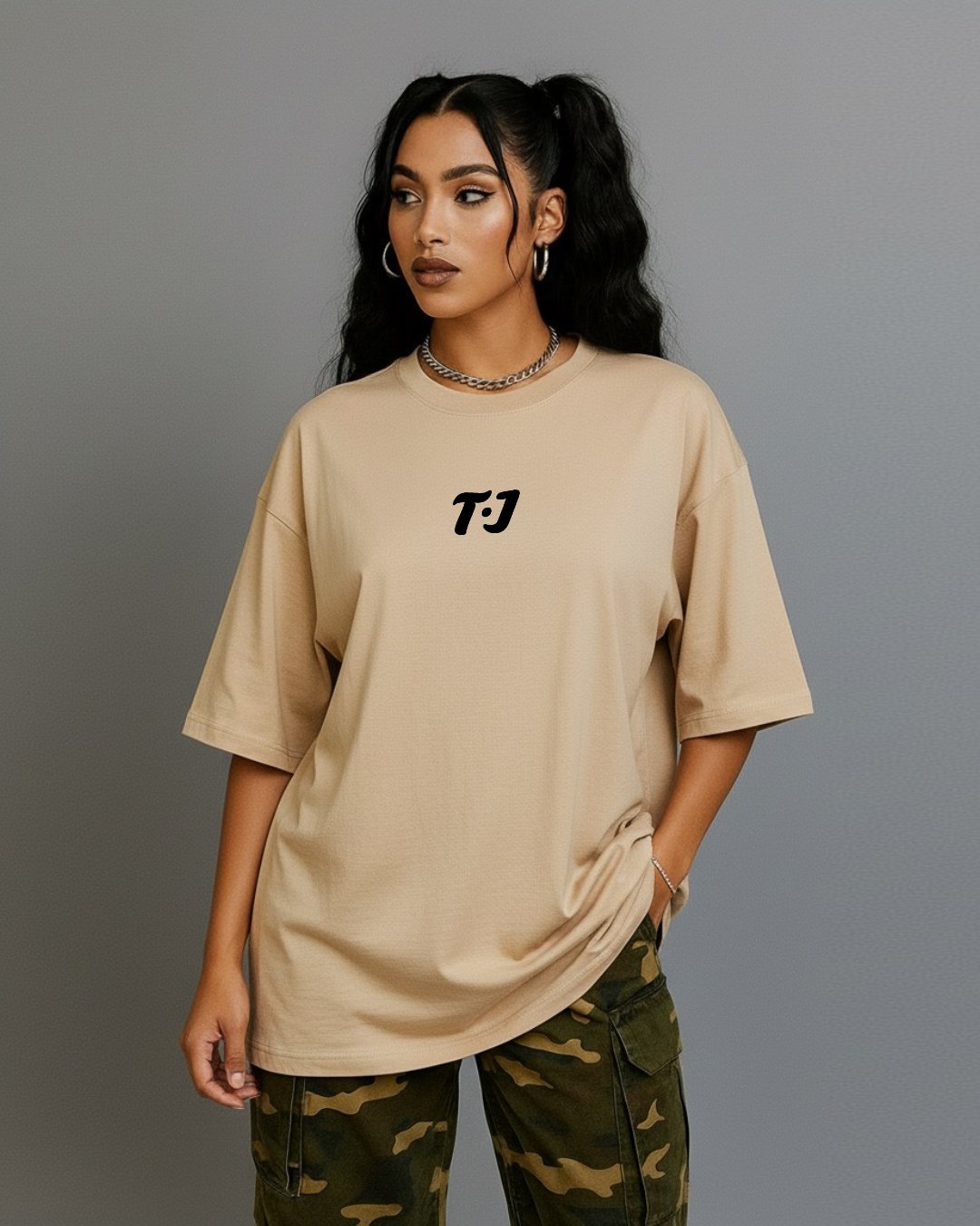 4 CAMISETA OVERSIZED SKELETON - Imagem 1