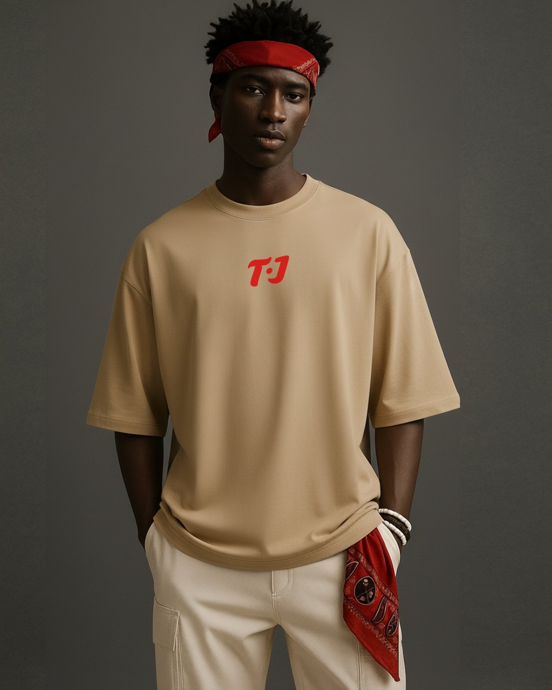 4 CAMISETA OVERSIZED KING HEART - Imagem 1