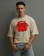 CAMISETA OVERSIZED THREE FACES - Imagem 6