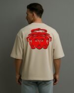 CAMISETA OVERSIZED THREE FACES - Imagem 8