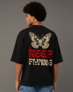 CAMISETA OVERSIZED KEEP FLYING - Imagem 8