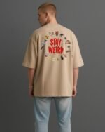 CAMISETA OVERSIZED STAY WEIRD - Imagem 8